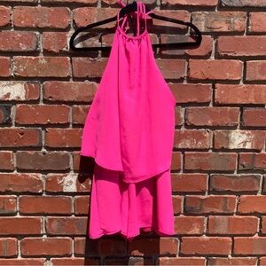 Hot Pink Romper